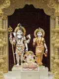 Bhagwan Shri Shankar, Shri Parvatiji and Shri Ganeshji